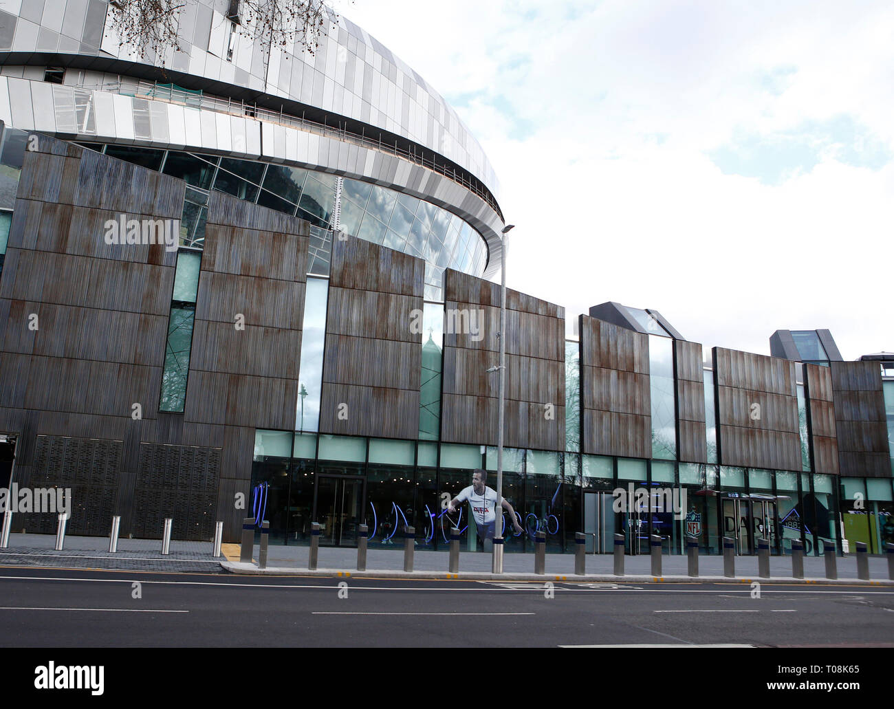 Londra, Inghilterra, 18 marzo una vista generale del Tottenham Hotspur del nuovo stadio nel nord di Londra, il 18 marzo 2019 Azione di Credito Foto Sport Foto Stock