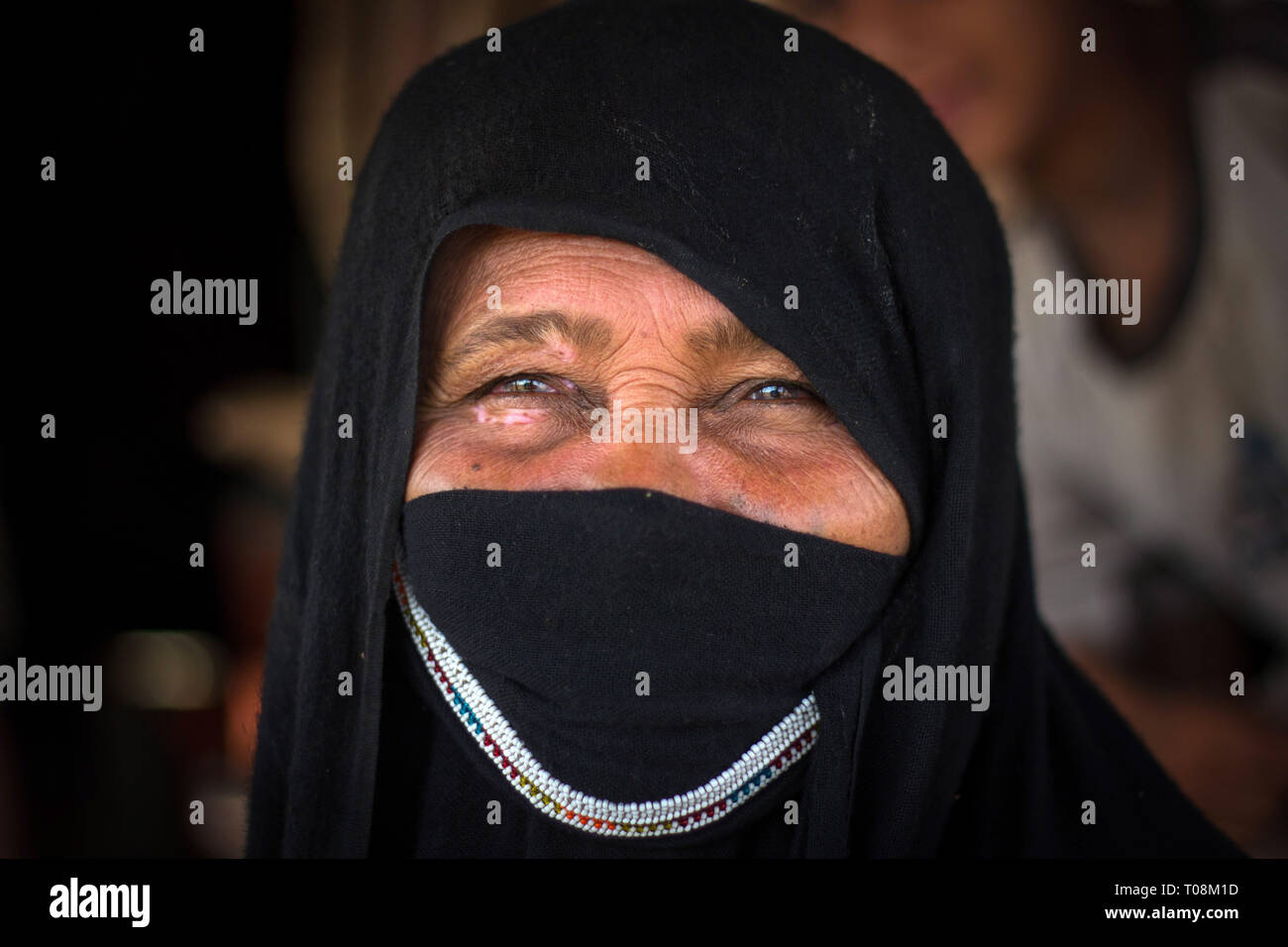 Donna Rashaida, Massawa, Eritrea Foto Stock