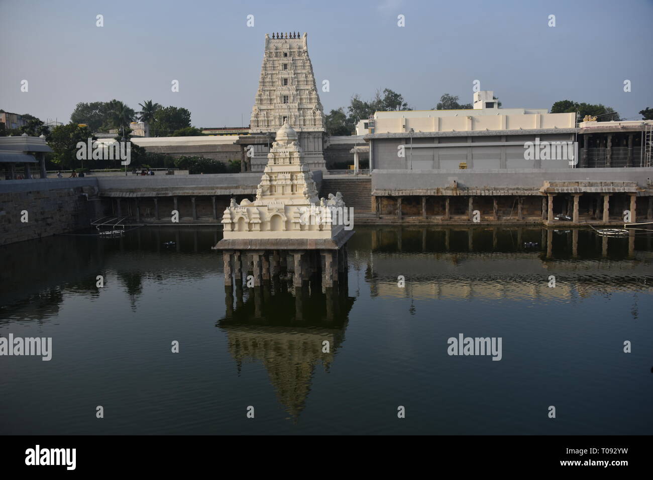 Kamakshi Amman Tempio, Kanchipuram, Tamil Nadu, India Foto Stock
