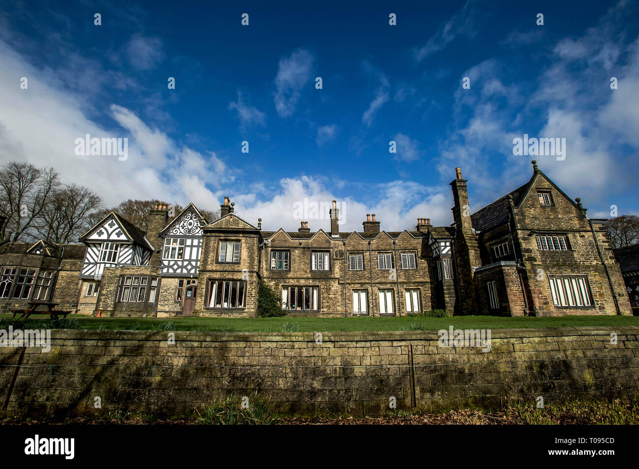 Smithills Hall, Smithills, Bolton. Regno Unito. Foto di Paolo Heyes, giovedì 14 marzo, 2019. Foto Stock