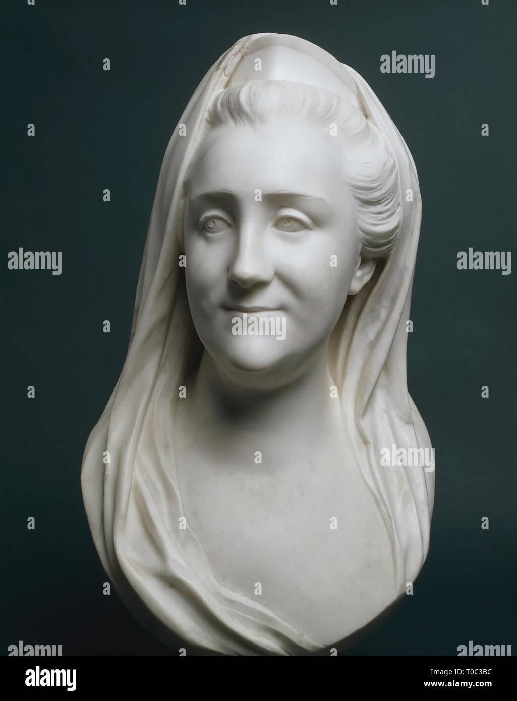 "Busto di Caterina la Grande'. Francia, 1769. Dimensioni: h. 61 cm. Museo: Membro Hermitage di San Pietroburgo. Autore: Marie-Anne Collot. Foto Stock