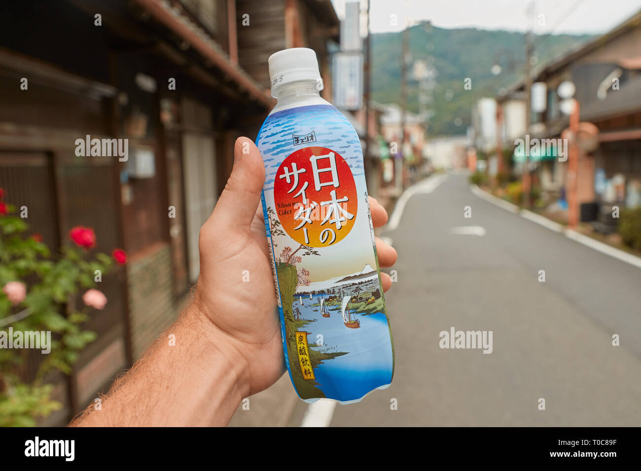 Giapponese di soft drink Foto Stock