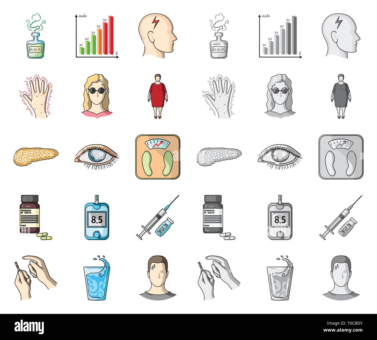 L'alcool,apple,cartoon,mono,raccolta,cornea,design,il diabete,diabetico,la  dieta,malattia,elevato,l'endocrinologia,eccesso,eye,l'obesità,,vetro  bicchieri,glucometro,glucosio,grafico,mano,danni,testa,la  salute,icona,immagine,pregiudizio,l'insulina 