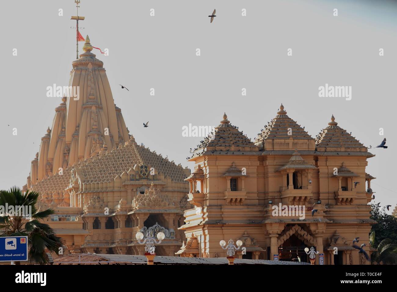 Tempio di Somnath/Gujarat/India Foto Stock