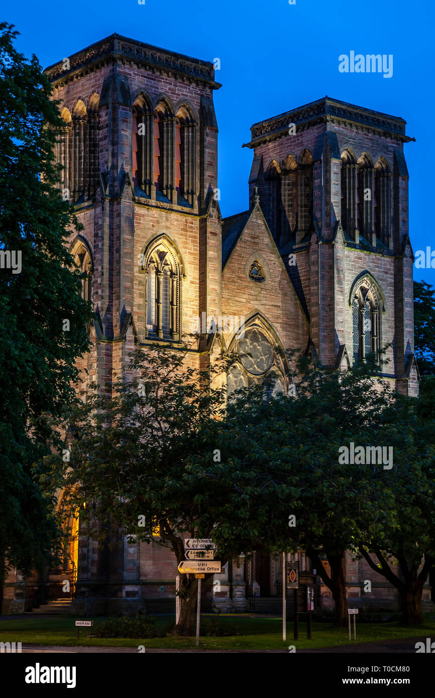 St Andrews Cathedral, Inverness, Scotland, Regno Unito Foto Stock