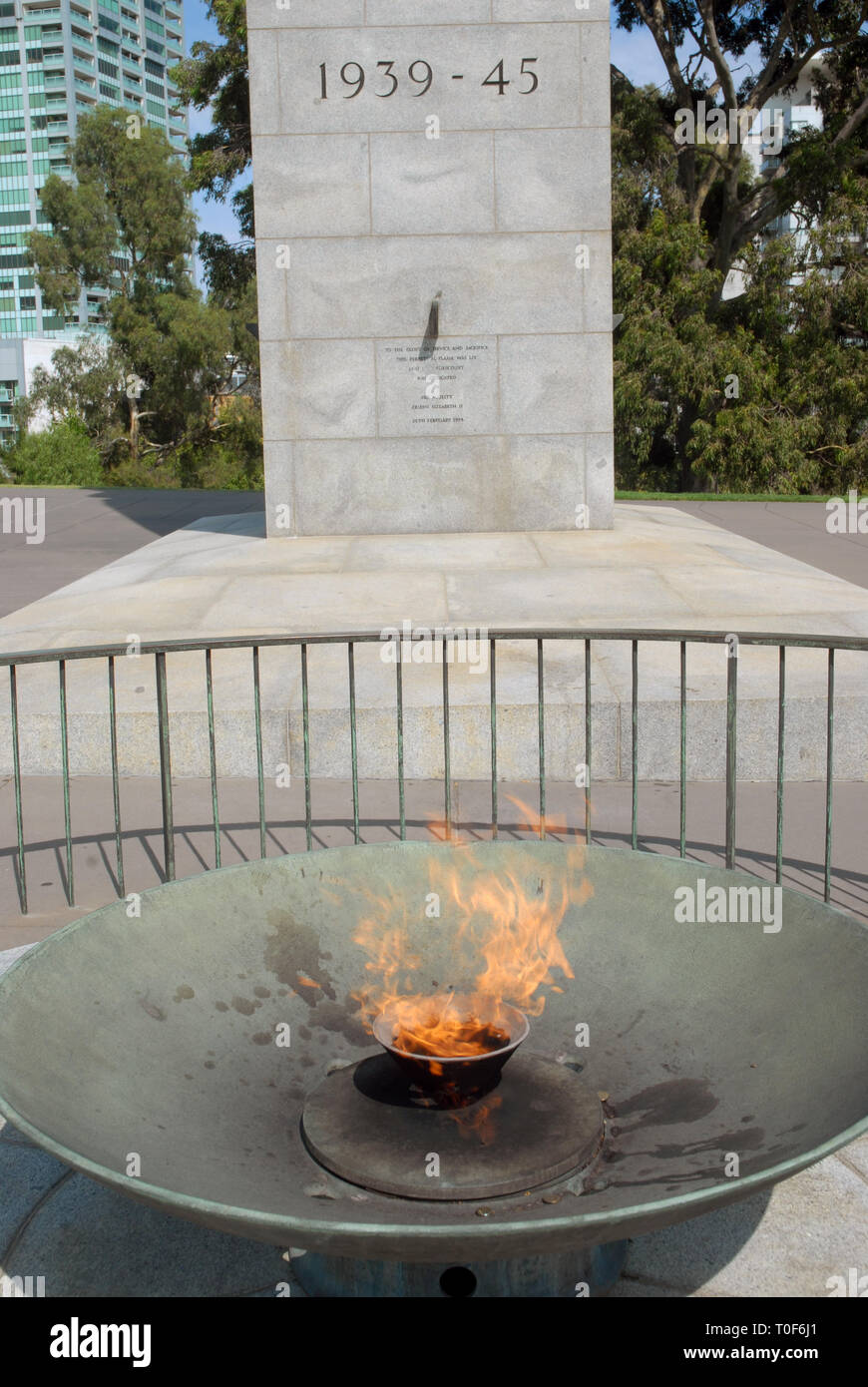 Royal Australian Air Force il Memoriale della Seconda Guerra Mondiale, Melbourne, Victoria, Australia. Foto Stock