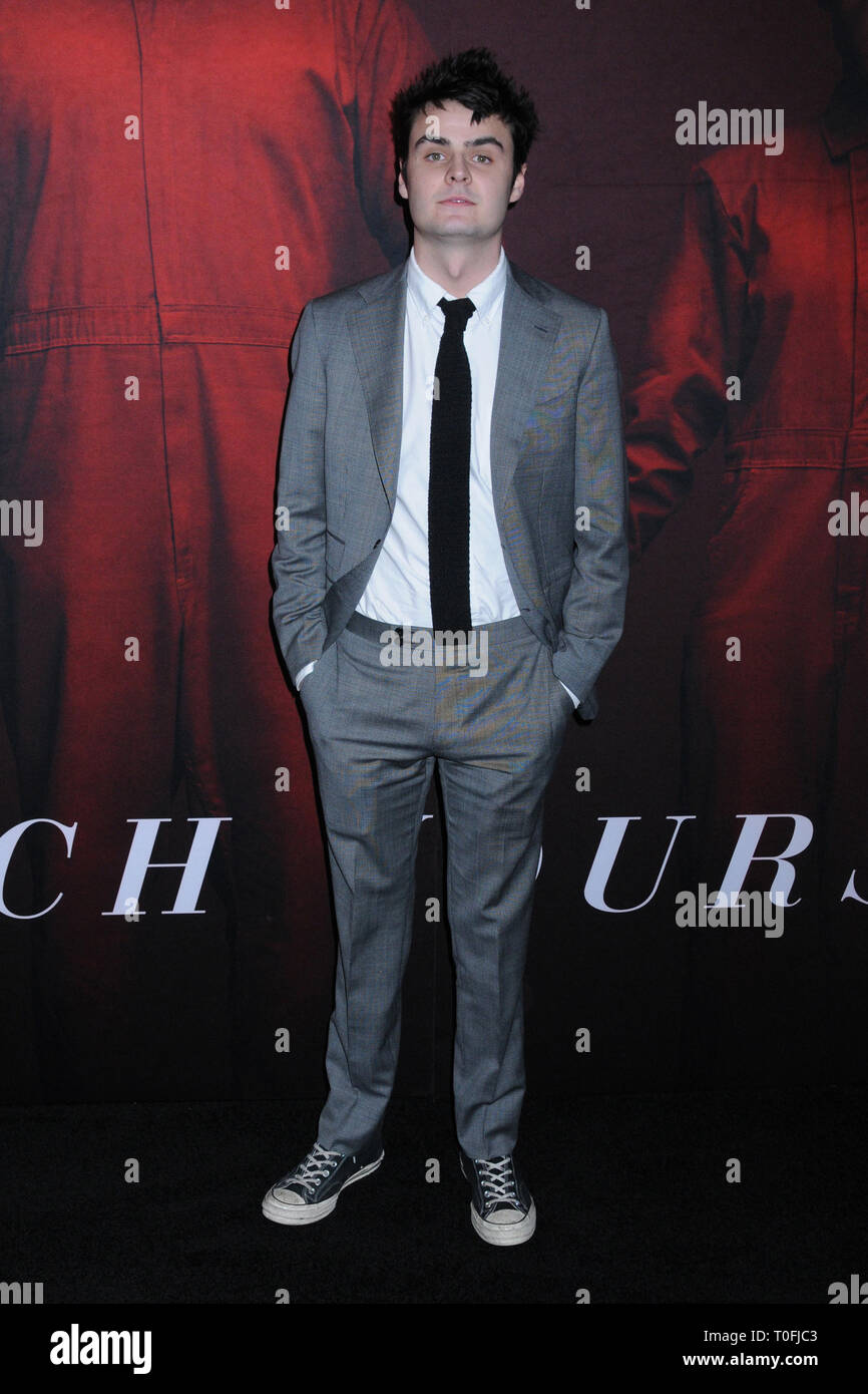 New York, New York, Stati Uniti. 19 marzo 2019. 19 marzo 2019 - New York, New York - Duke Nicholson alla Universal Pictures ''US'' Premiere al Museum of Modern Art di Midtown. Credito fotografico: LJ Fotos/AdMedia credito: Ylmj/AdMedia Foto Stock