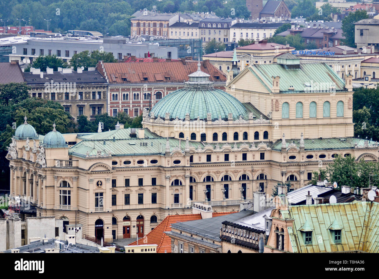 Juliusz Sowacki Theatre, Cracovia in Polonia Foto Stock