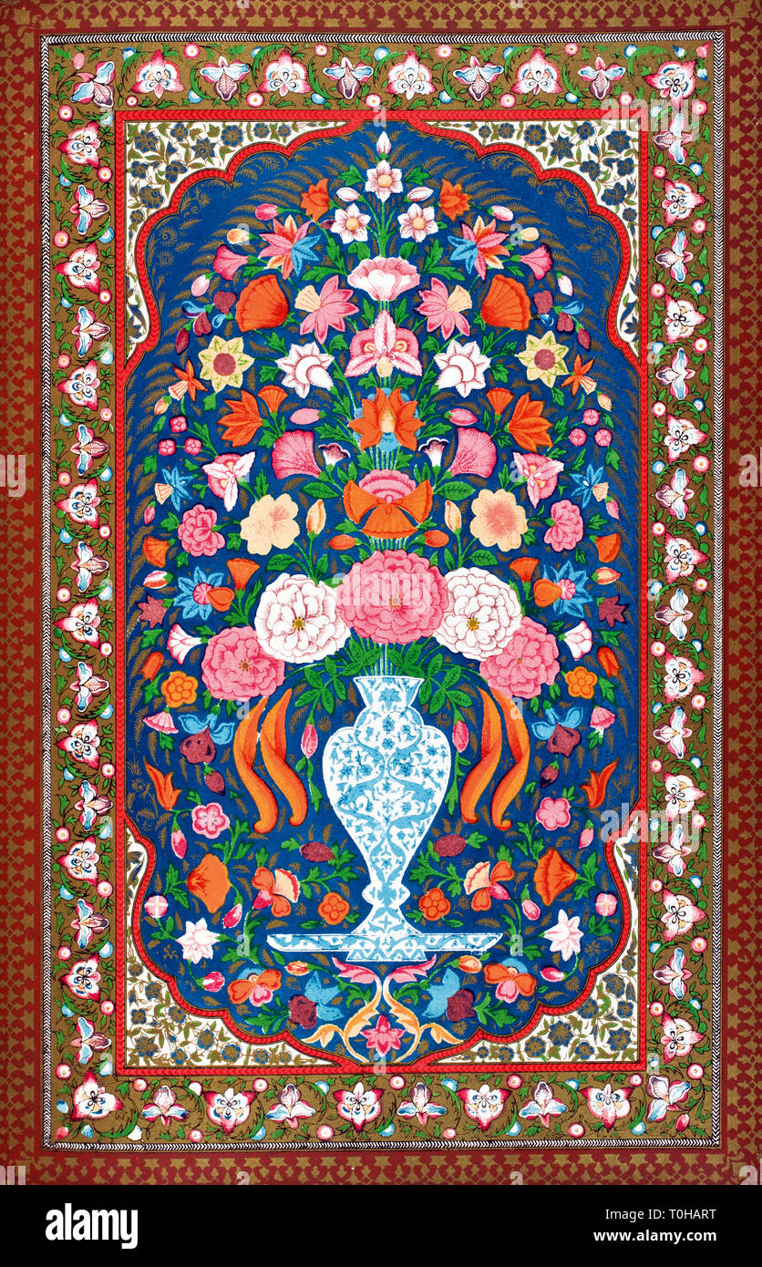La grammatica di ornamento da Owen Jones pubblicato da giorno & Son London 1865 Foto Stock