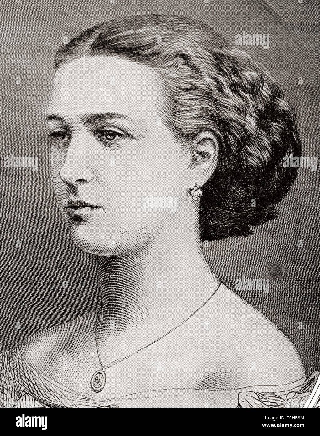 Regina consorte del Regno Unito, Alexandra della Danimarca, India, Asia Foto Stock