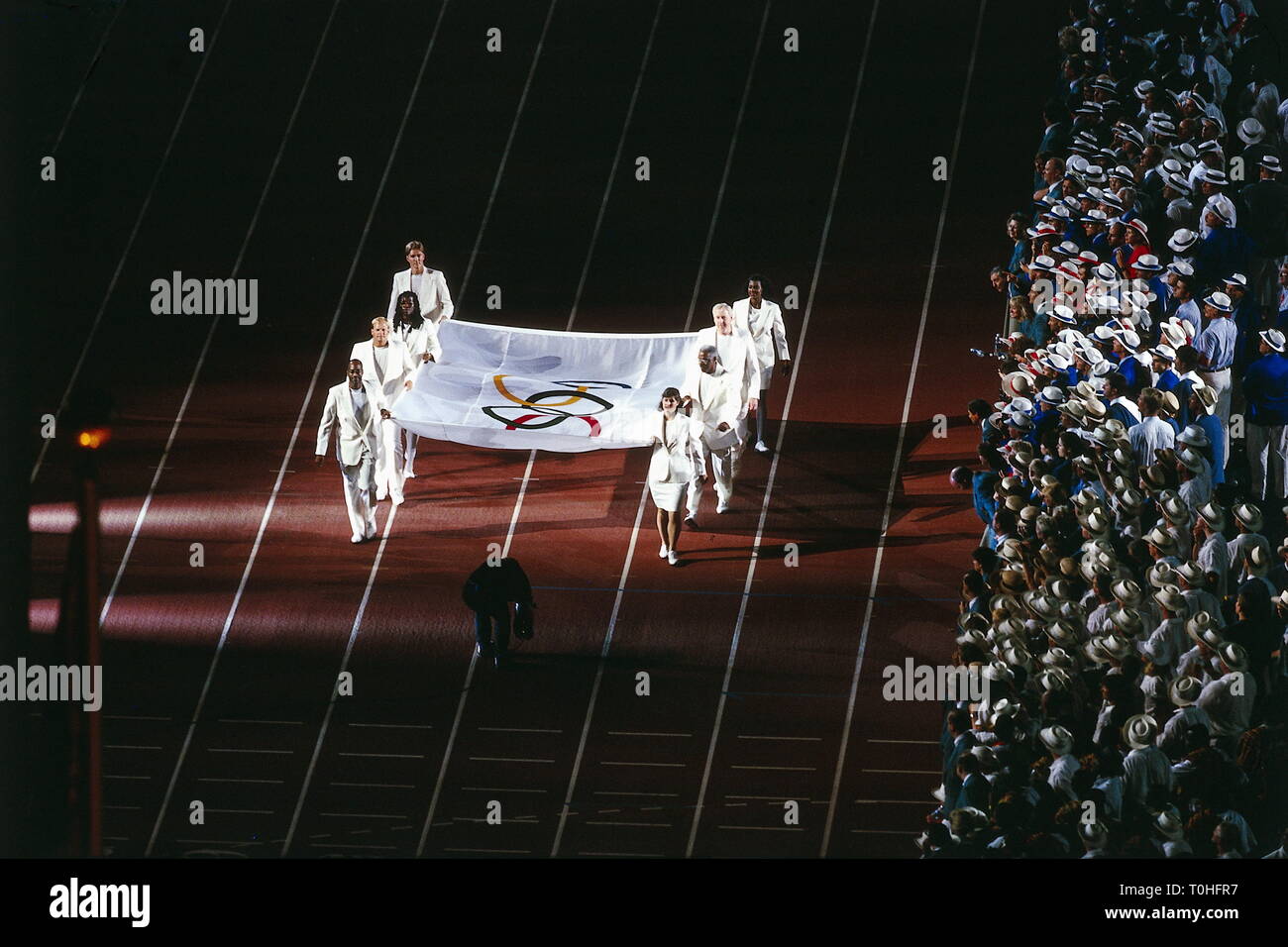 Sport, XXVI Giochi olimpici di Atlanta, la cerimonia di apertura, 1996, Additional-Rights-Clearance-Info-Not-Available Foto Stock