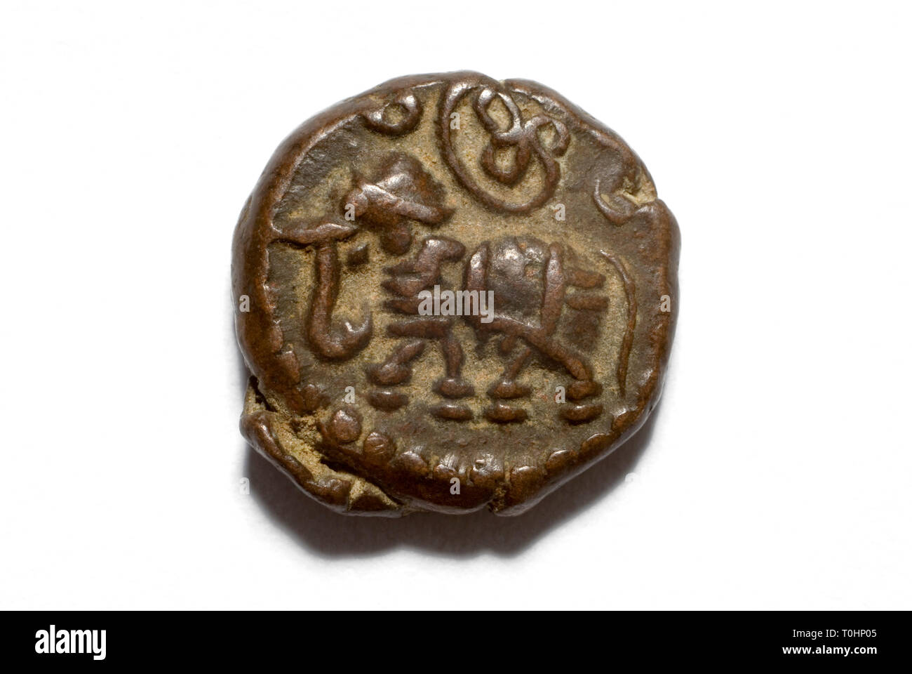 Indian medaglia del Maharaja Krishnaraja Wadiyar III di Mysore Foto Stock