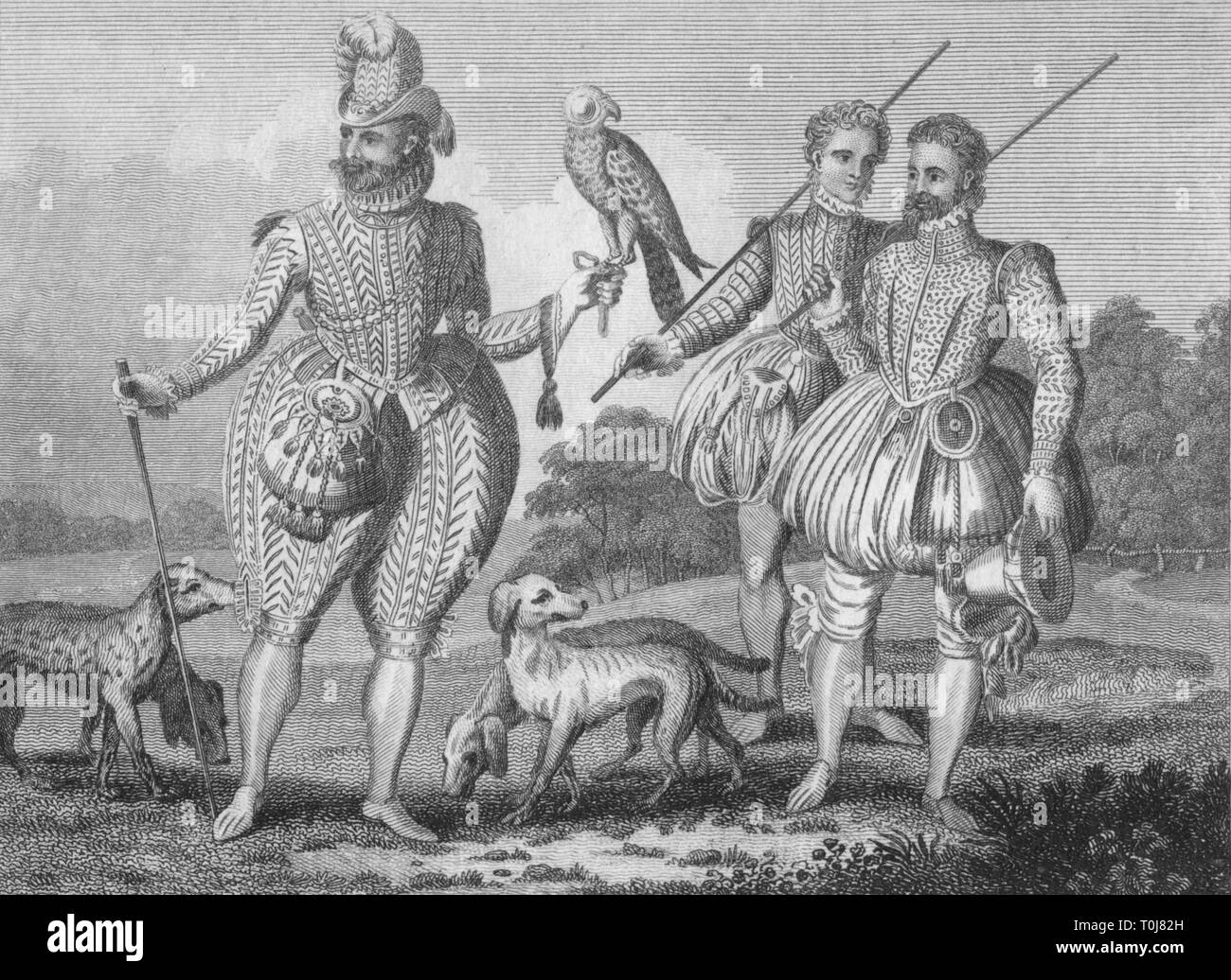 'Un atleta del secolo XVI', (c1798). Creatore: sconosciuto. Foto Stock