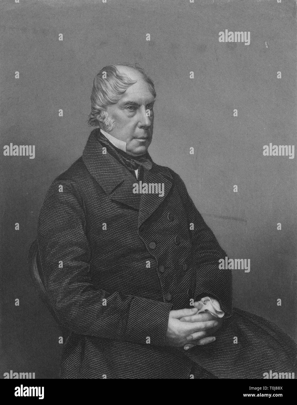 'L'onorevole Il Conte di Aberdeen, K.G.", 1850s. Autore: Daniel John Pound. Foto Stock