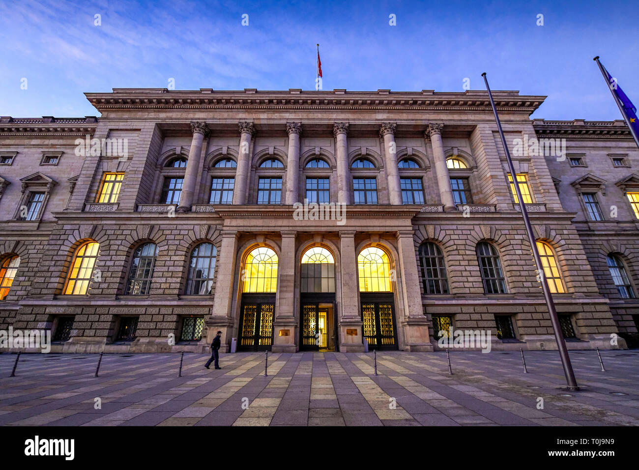 Berlino Camera dei deputati, Niederkirchnerstrasse, medio, Berlino, Germania, Berliner Abgeordnetenhaus, Mitte, Deutschland Foto Stock