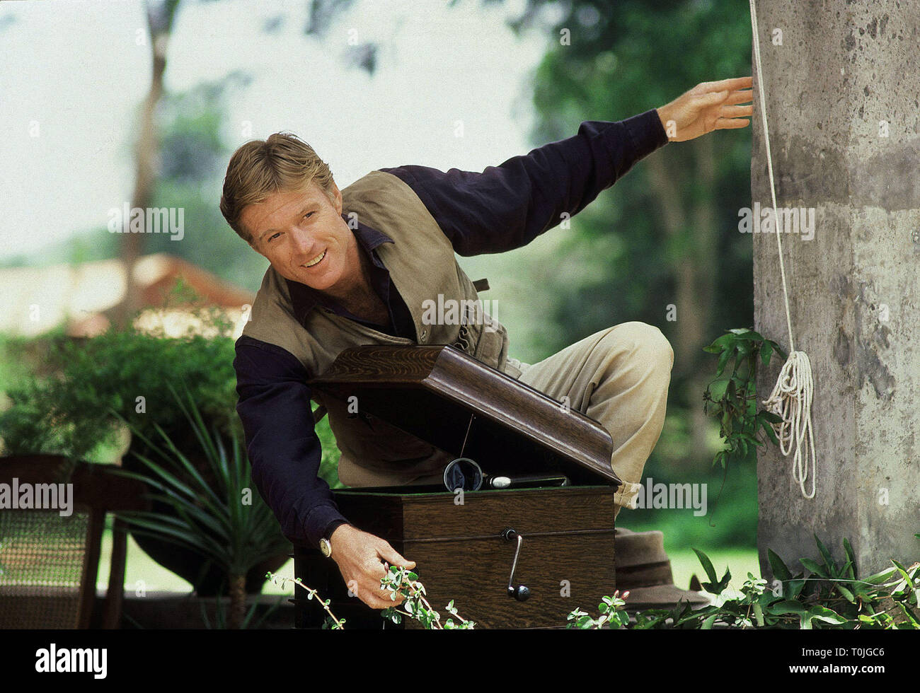 ROBERT REDFORD, Out of Africa, 1985 Foto Stock