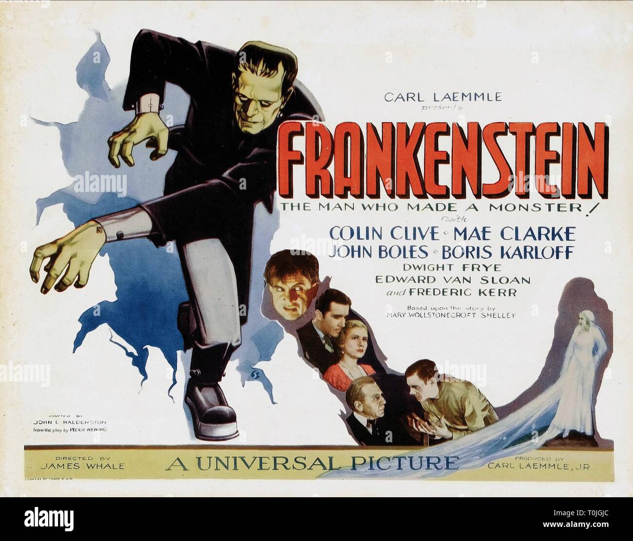 Boris karloff frankenstein immagini e fotografie stock ad alta ...