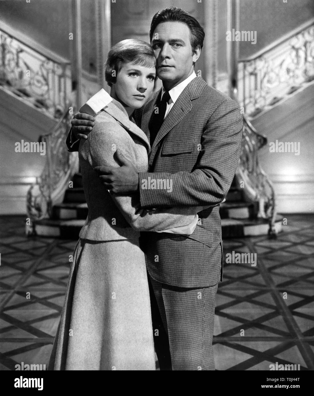 JULIE ANDREWS, CHRISTOPHER PLUMMER, il suono della musica, 1965 Foto Stock