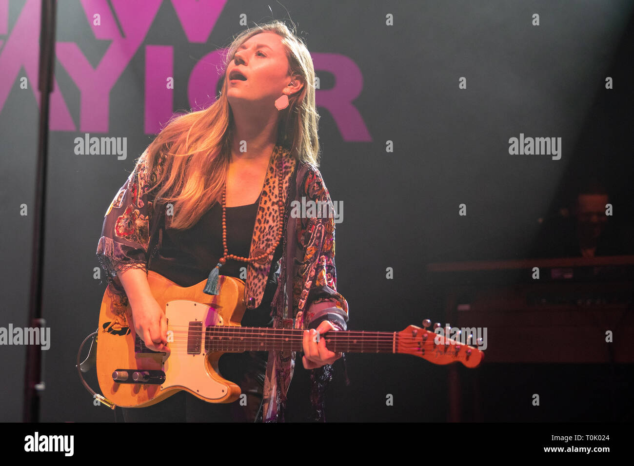 Londra, Regno Unito. Mercoledì 20 marzo 2019. Joanne Shaw Taylor eseguendo il suo cuore avventato tour a O2 Shepherd's Bush Empire, © Jason Richardson / Alamy Live News Foto Stock