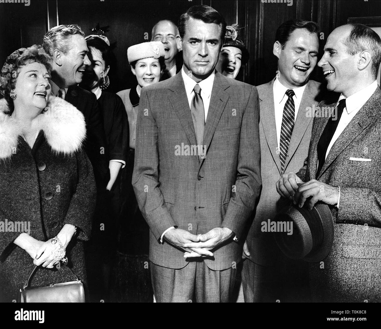 ROYCE LANDIS, Cary Grant, ADAM WILLIAMS, a nord da Northwest, 1959 Foto Stock