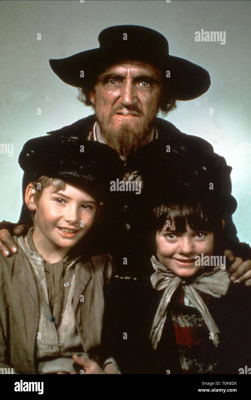 RON MOODY, MARK LESTER, JACK WILD, Oliver!, 1968 Foto Stock