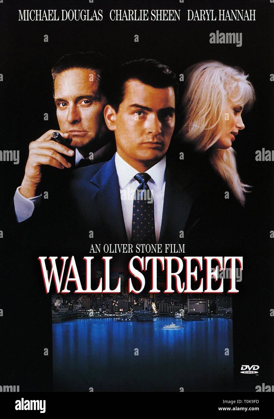 WALL STREET POSTER -1987 Foto stock - Alamy