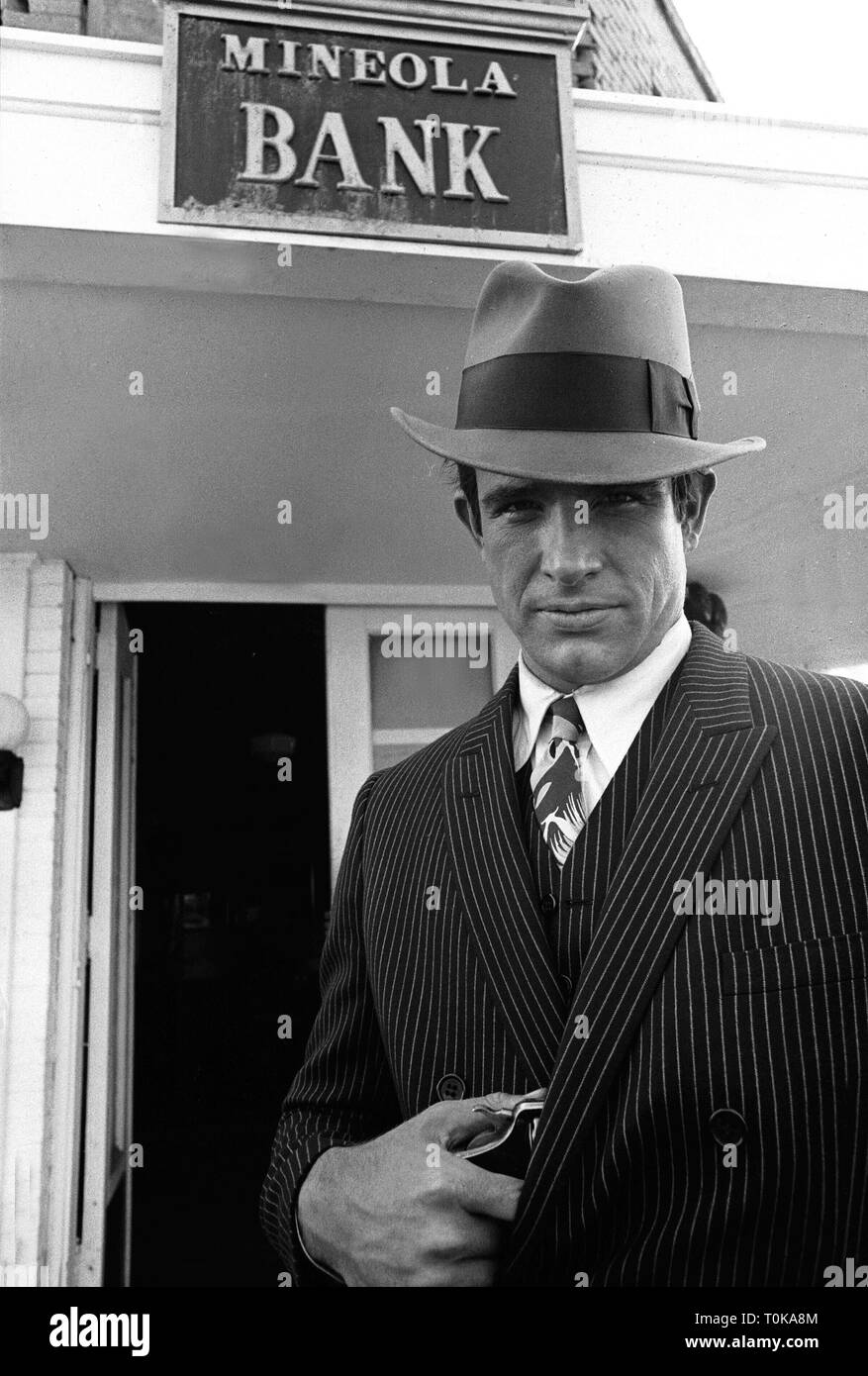 WARREN BEATTY, Bonnie e Clyde, 1967 Foto Stock