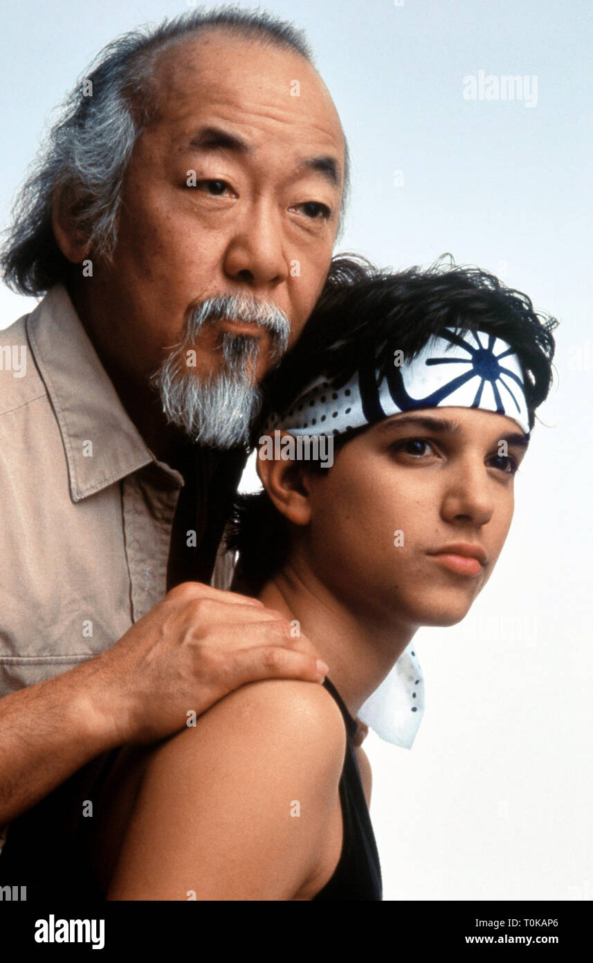 The karate kid 1984 pat morita immagini e fotografie stock ad alta