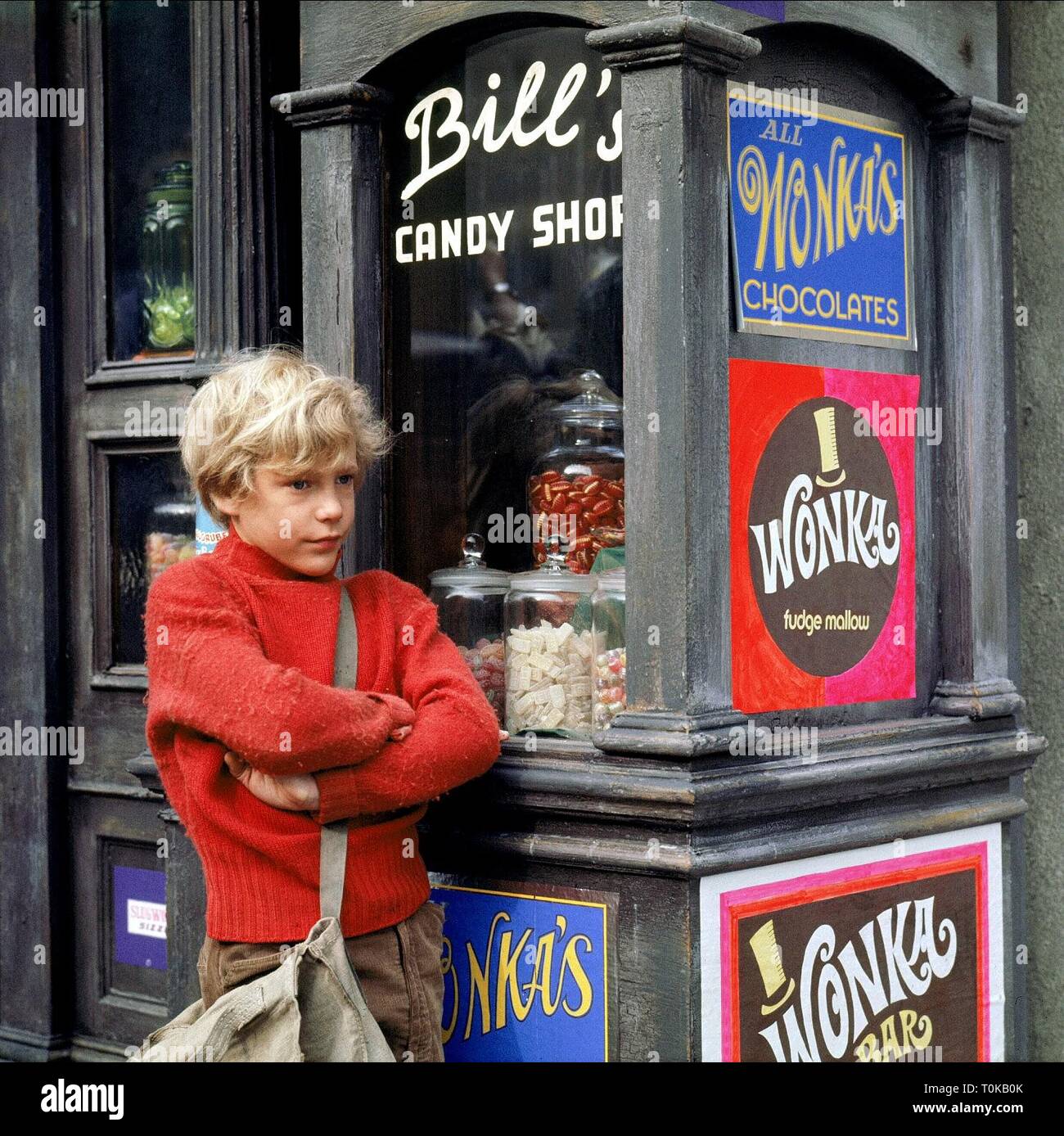 PETER OSTRUM Willy Wonka e la fabbrica di cioccolato, 1971 Foto Stock