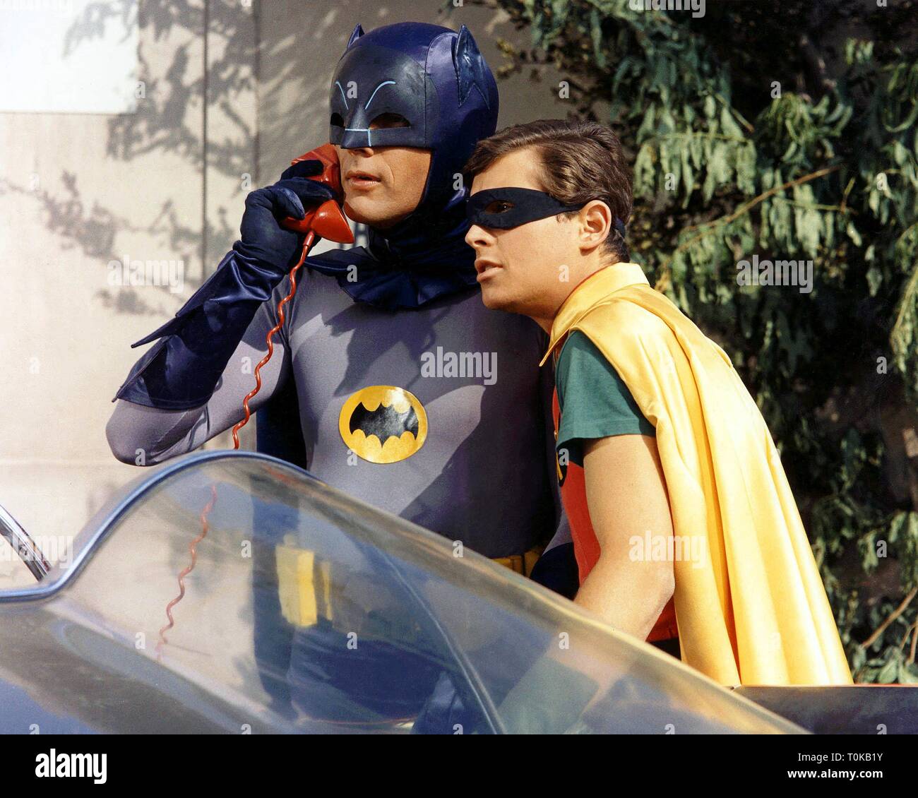 ADAM WEST, BURT WARD, Batman, 1966 Foto Stock