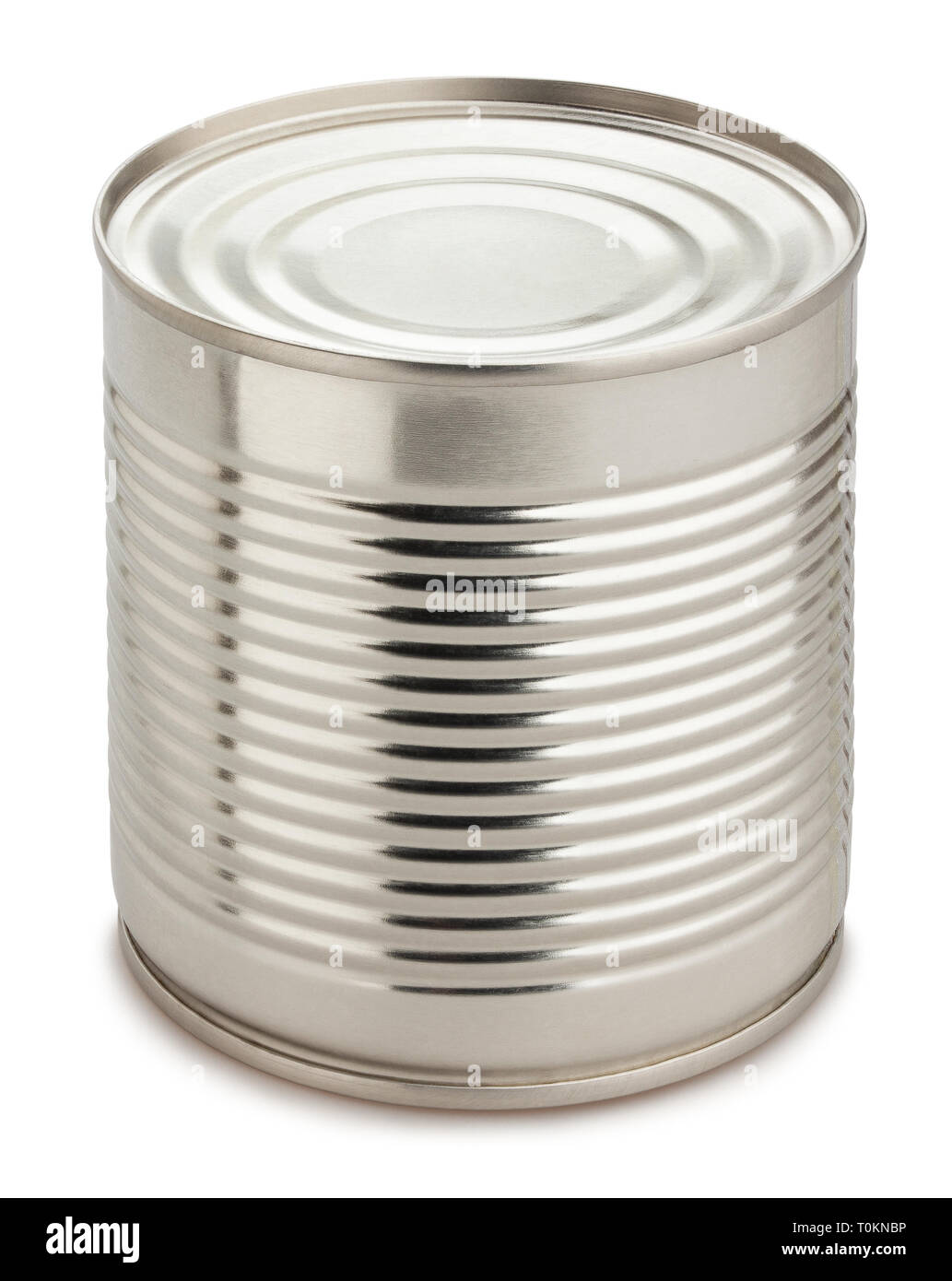 Metallo bianco può alimentare il percorso isolato Foto Stock