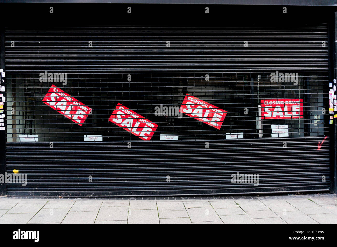 Recessione Foto Stock