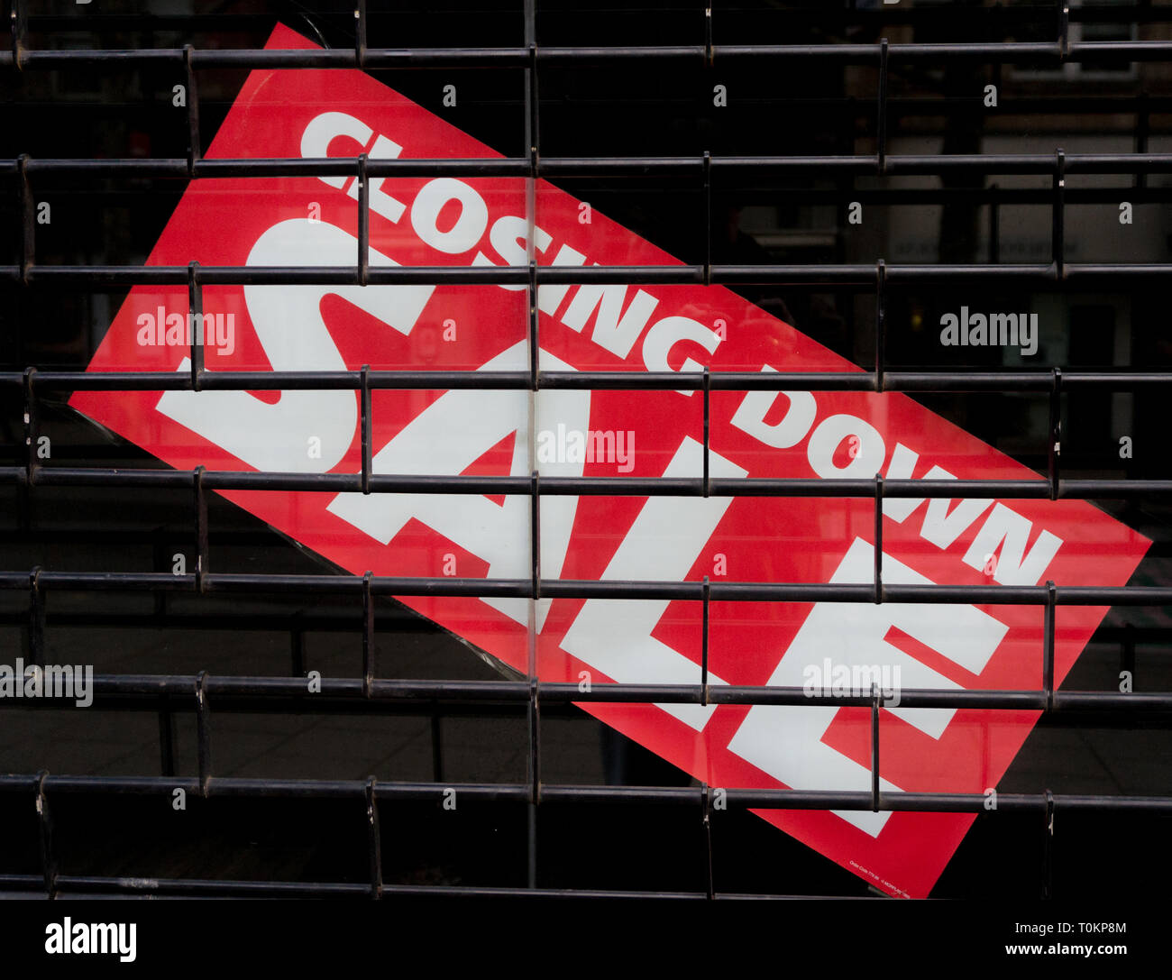 Recessione Foto Stock