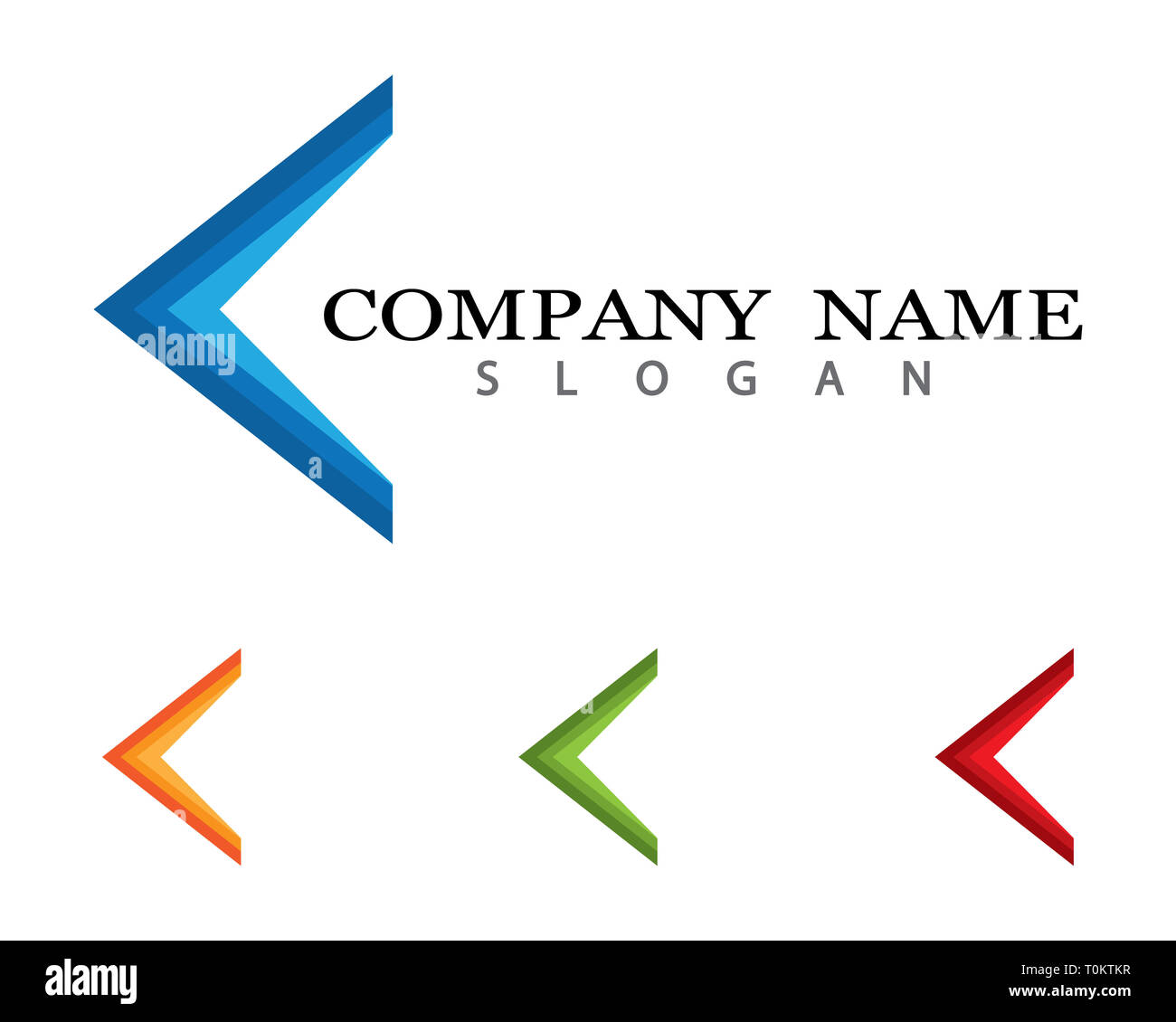 La proprietà Modello del Logo icona vettore illustration design Foto Stock