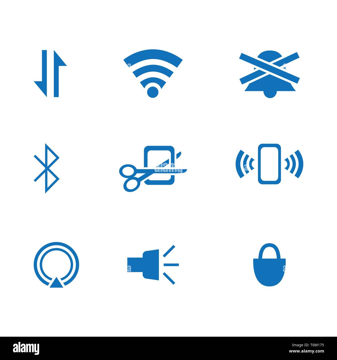 Icona piatta per il web design o mobile app Illustrazione Vettoriale