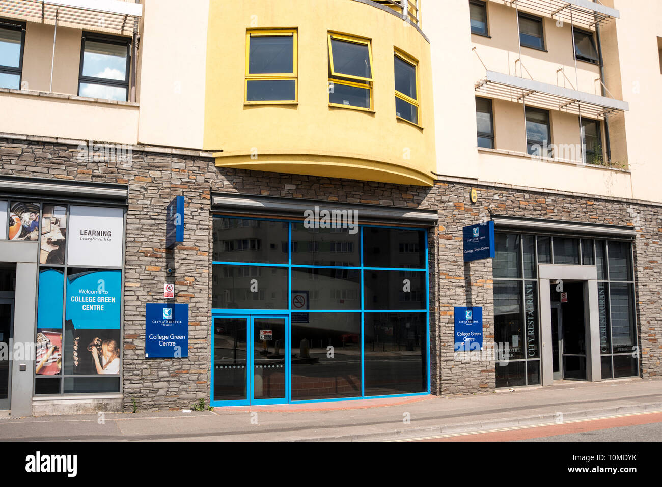Città di Bristol College, College Green Center, Bristol, Regno Unito Foto Stock