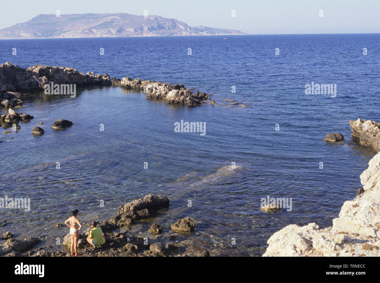 L'isola di Favignana, punta ferro, isole egadi, provincia di Trapani,  Sicilia, Italia Foto stock - Alamy