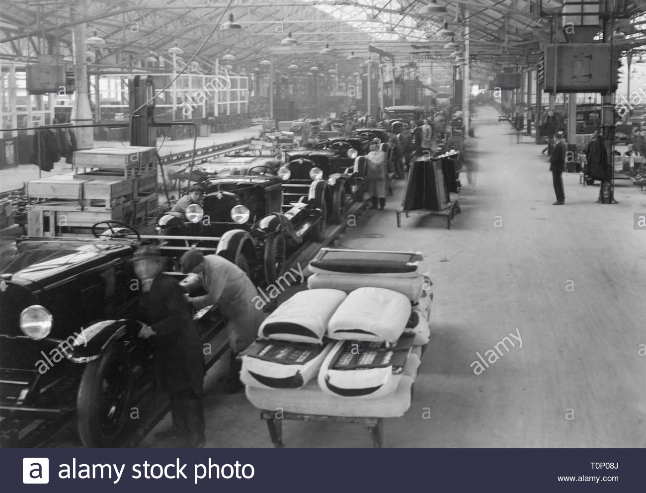 Industria automobilistica, 1930-1940 Foto Stock