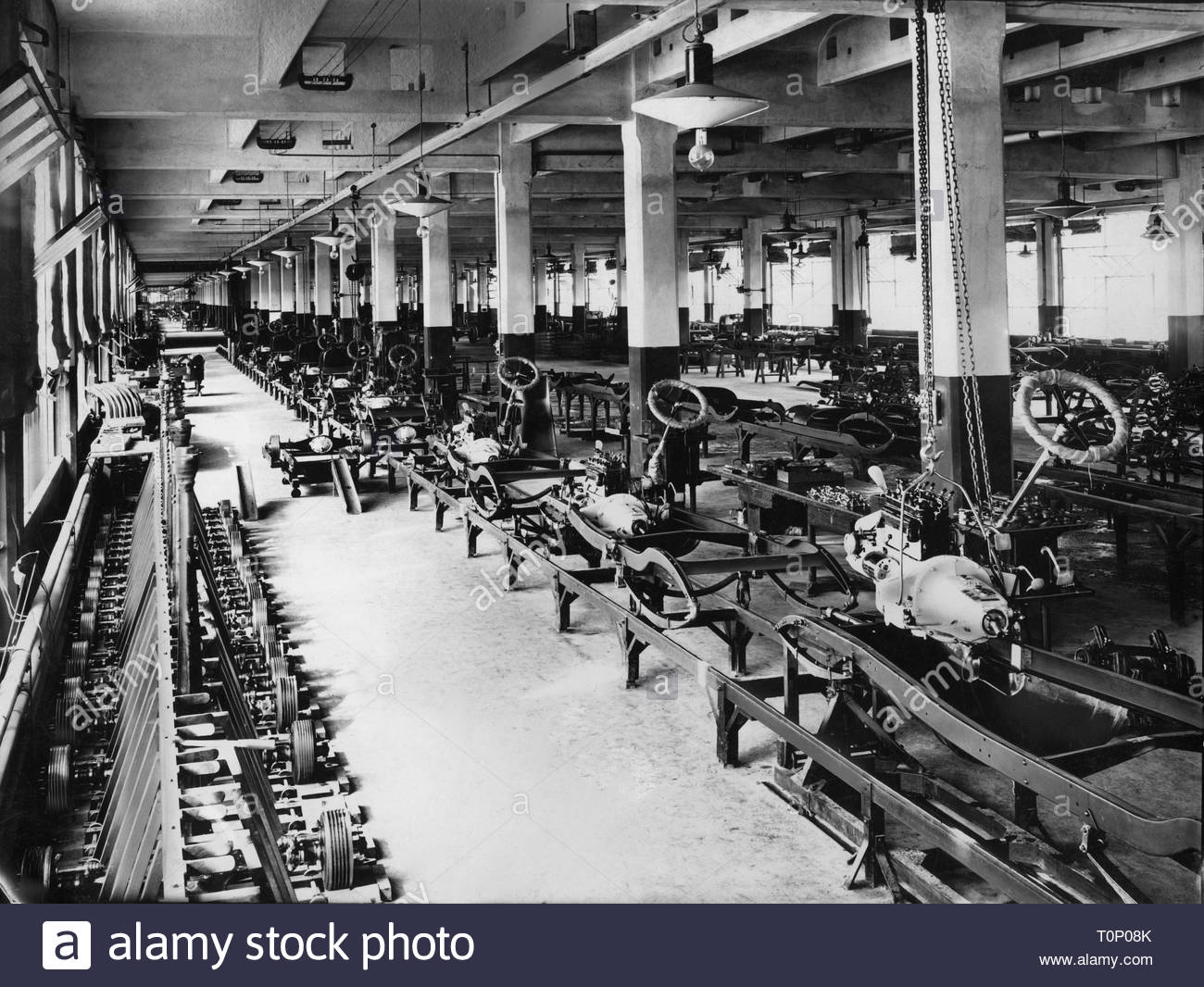 Industria automobilistica, 1930-1940 Foto Stock