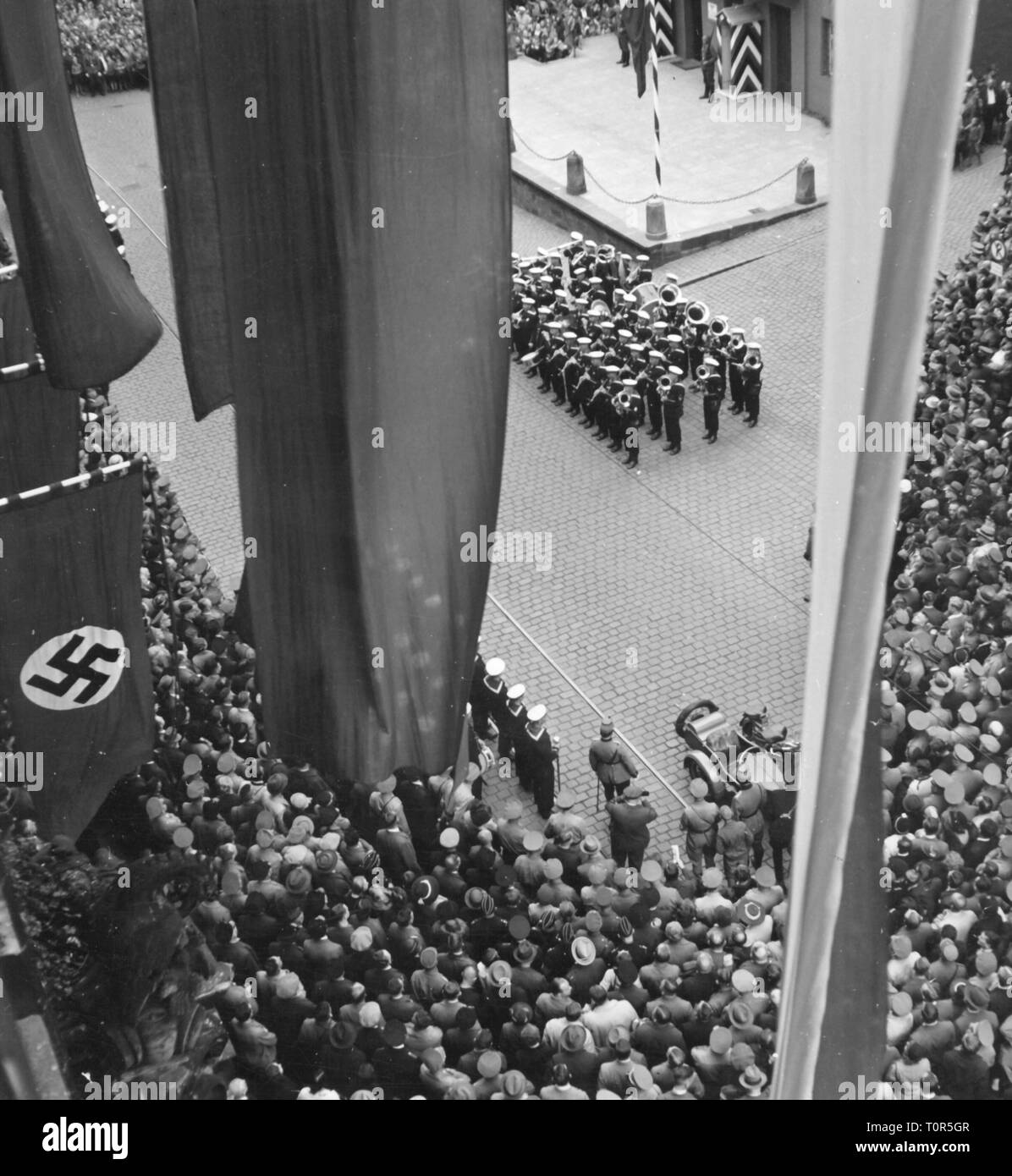 Il Nazionalsocialismo, raduni di Norimberga, 'Reichsparteitag der Arbeit" ("Congresso del lavoro "), Norimberga, 6.9.1937 - 13.9.1937, Additional-Rights-Clearance-Info-Not-Available Foto Stock