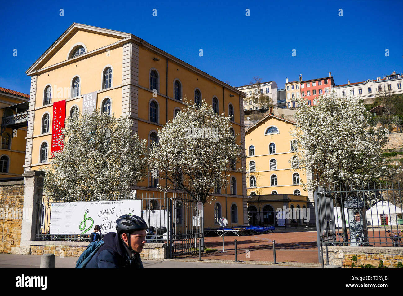 Les Subsistances, Lione, Francia Foto Stock