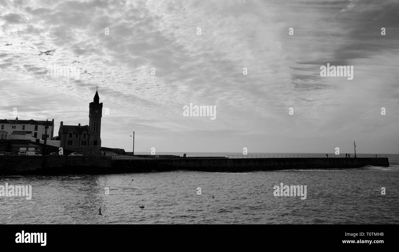 Porthleven, Cornwall, Inghilterra Foto Stock