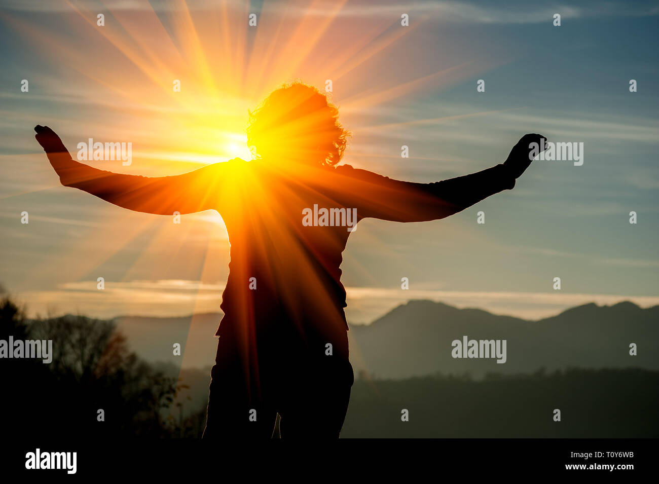 Rilassatevi all'aperto Foto Stock