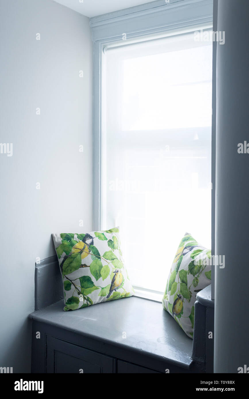 La fotografia di interni di un corridoio di una casa georgiana Foto Stock