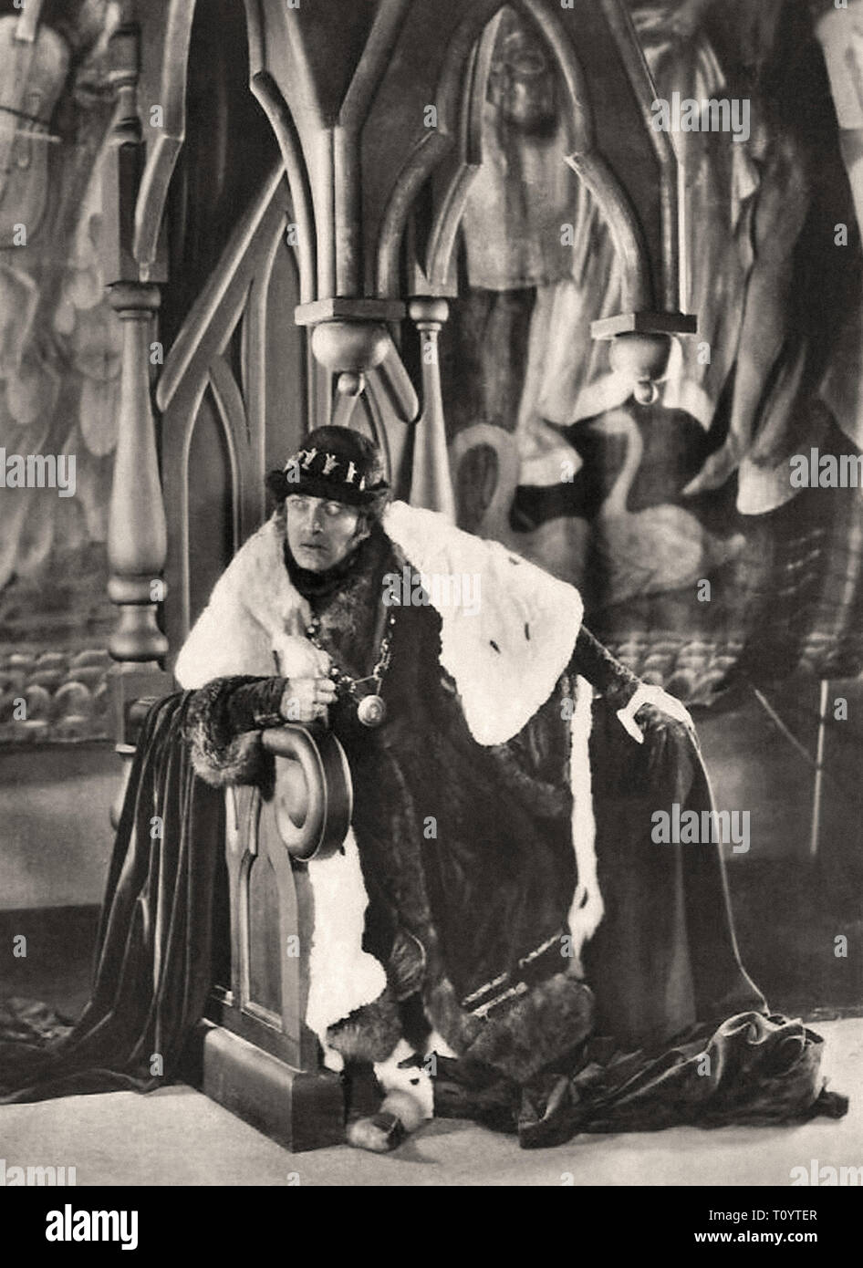 Ritratto fotografico di Conrad Veidt nel Diletto Rogue - film muto era Foto Stock