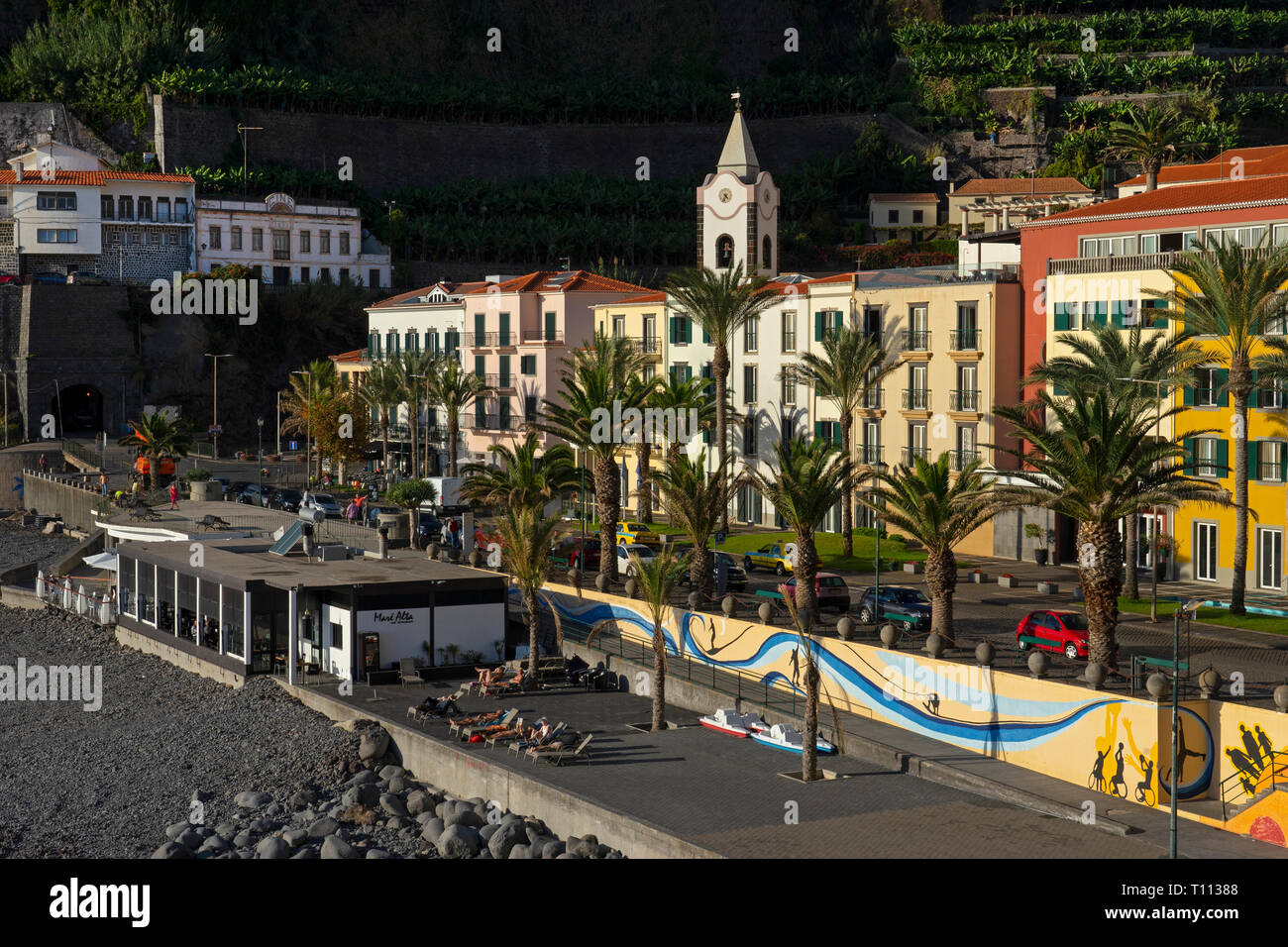 Ponta do Sol, Madeira, Portogallo, Europa Foto Stock