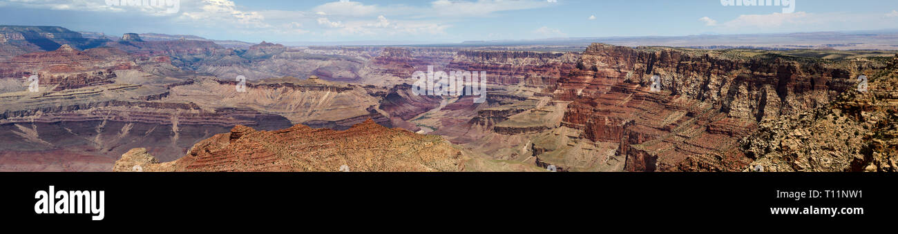 Vista del deserto, Grand Canyon, Sud America. Foto Stock