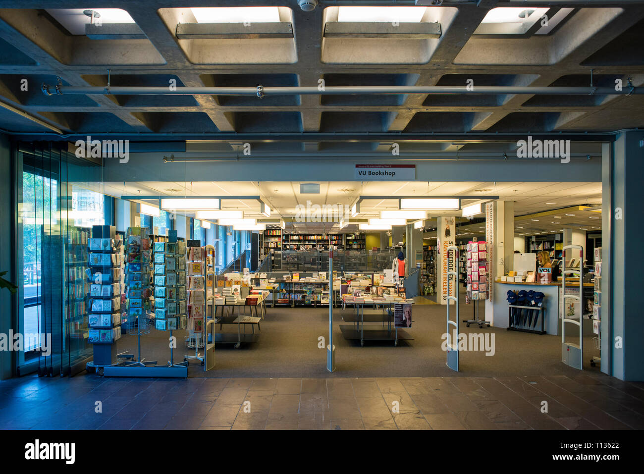 Aree dell'Università di Amsterdam Il moderno edificio del campus. Foto Stock