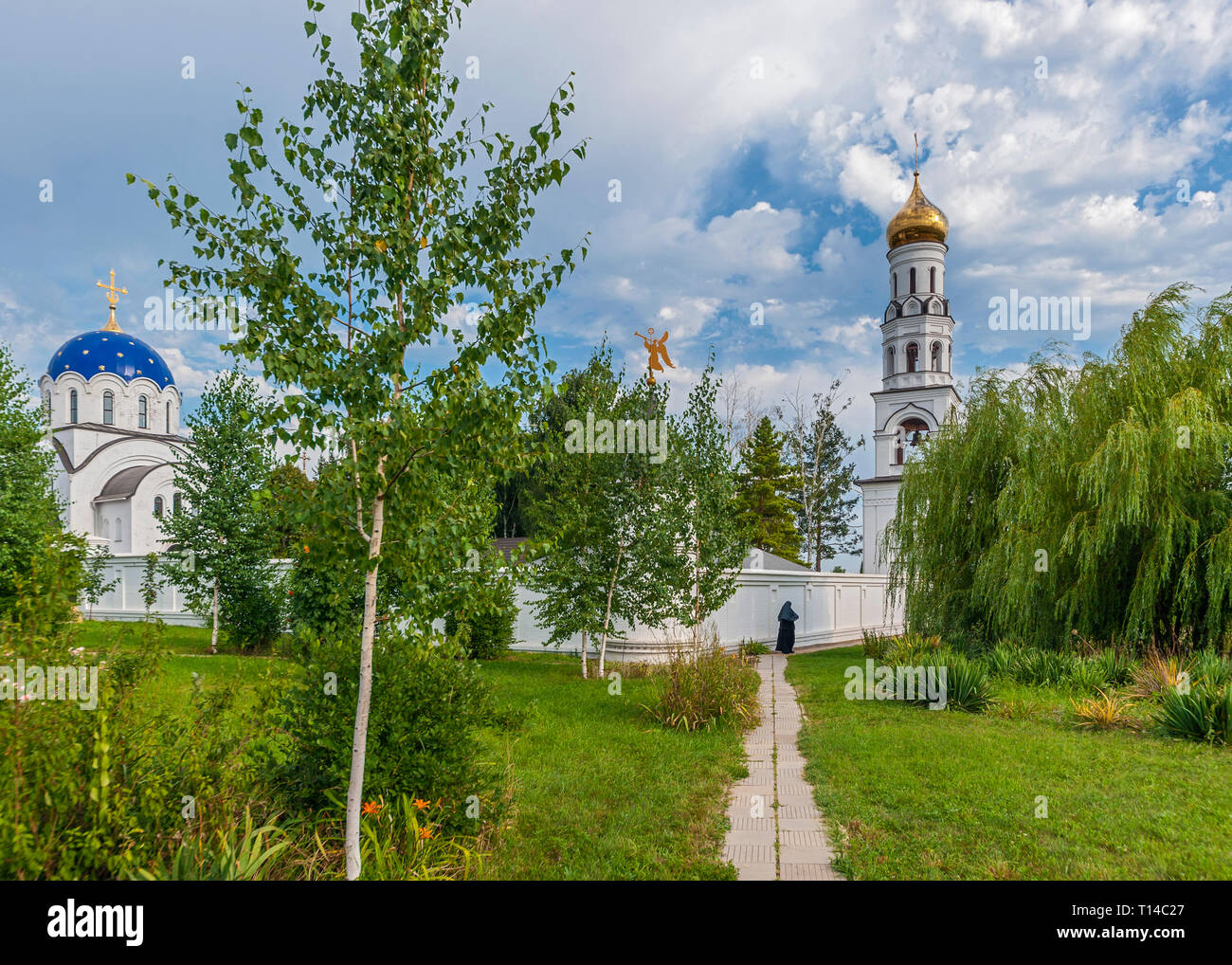 Russia, Regione Krasnodar. Il territorio del convento in onore dell icona della Madre di Dio "Vsetsaritsa", in greco - 'Pantanassa' - il primo mo Foto Stock