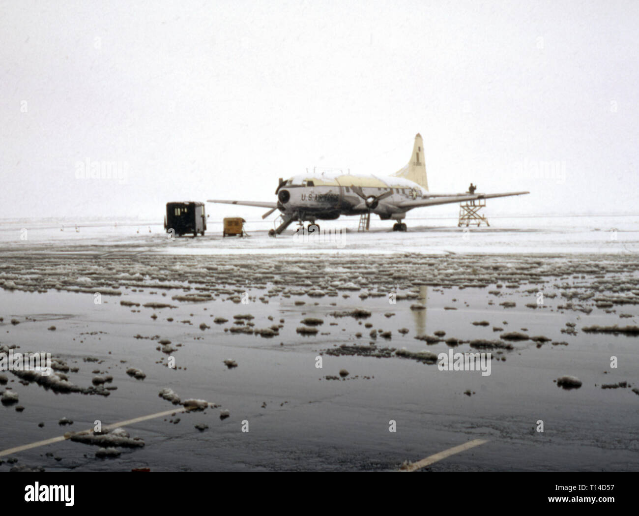 Il USAF United States Air Force Convair T-29C Foto Stock